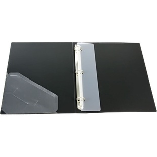 得力文件夹 得力5384 A4 O型3孔文件夹 三孔活页文件夹打孔文件夹