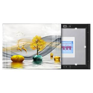 电表箱装饰画免打孔现代简约轻奢客厅电表盒遮挡电闸箱配电箱挂画