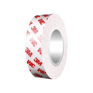 3M55256超薄透明双面胶高粘度强力固定墙面防水防潮耐高温无痕胶