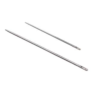 H家原版手缝皮革圆头针 手缝蜡线针手工DIY自制皮具针 大小号4865