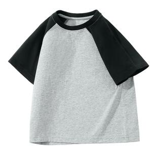 班尼路童装YBB系列男童短袖t恤2026新款薄款体恤衫男大童纯棉半袖