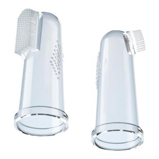 【顺手买】嫚熙婴儿口腔清洁器纱布指套牙刷宝宝舌苔清洗神器