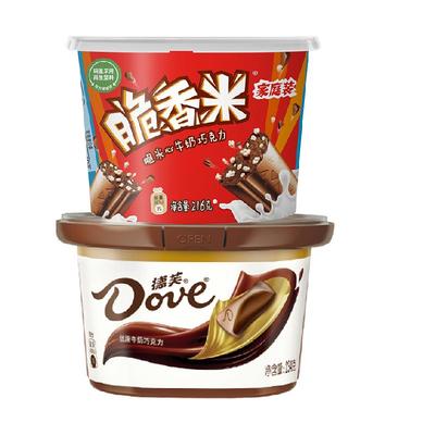 德芙脆香米牛奶巧克力234g+216g