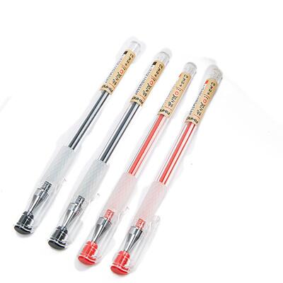 爱好韩国中性笔0.5黑蓝色批发