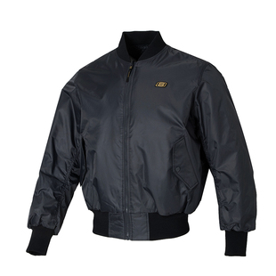 斯凯奇男款冬季新款棉服官方正品双面穿裥上衣飞行员夹克版型外套