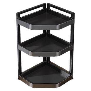 厨房置物架调料架台面多功能厨房放盐油转角多层家用收纳盒三角架