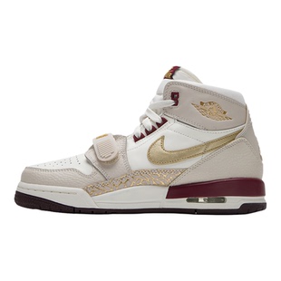 耐克AJ312篮球鞋女鞋 2025新款蛇年新春女高帮减震耐磨运动休闲鞋