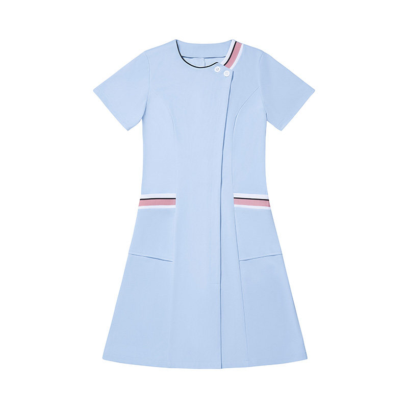 护士服长袖女分体套装短袖夏季薄款弹力口腔医美容院工作制服