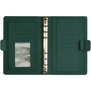 活页笔记本定制可印logo本子皮面商务高端记事本工作会议记录本男