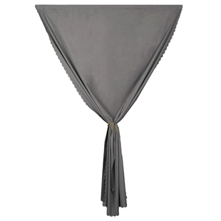 全遮光窗帘新款魔术贴免打孔安装卧室阳台窗户遮阳防晒简易遮光布