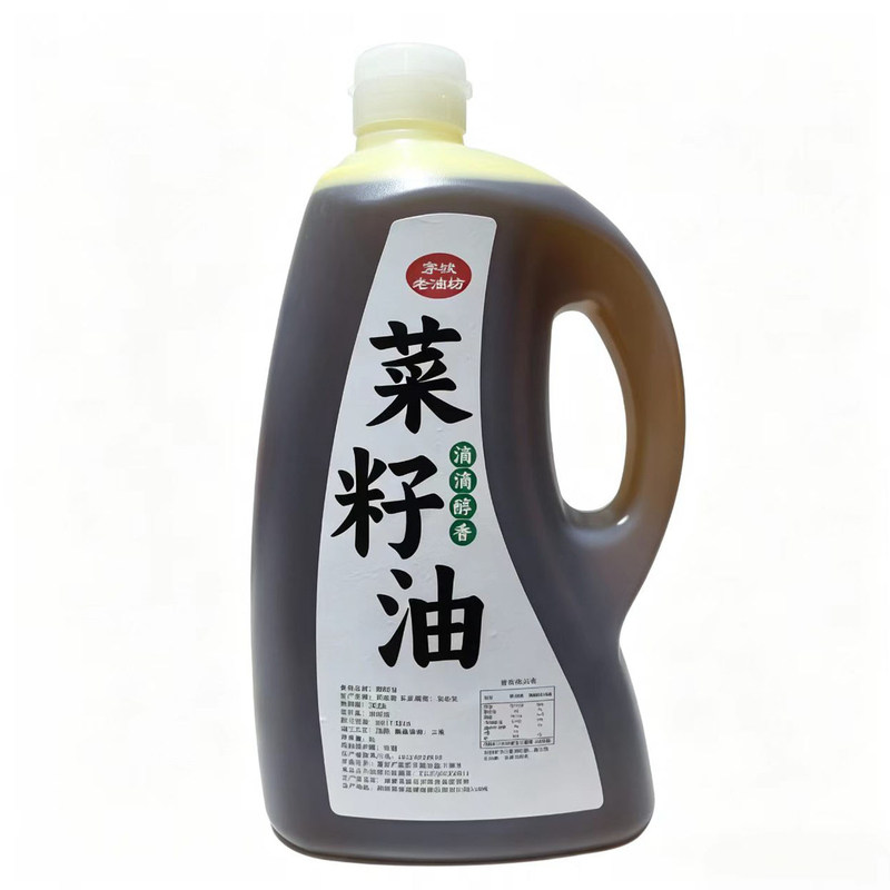 纯菜籽油非转基因食用油农家自榨