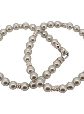 珍珠叠戴手链女百搭手串精致配饰