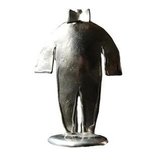 不亦室 良药局合集 茶道零配茶针搁置茶宠摆件 锡茶则 银壶煮水壶