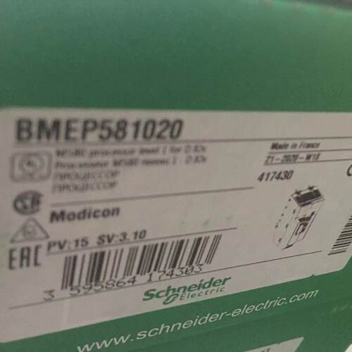 议价施耐德CPU模块BMEP581020全新现货