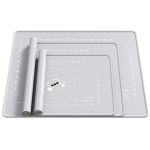 佳帮手硅胶揉面垫食品级加厚擀面垫子家用烘焙面点和面板案板防滑