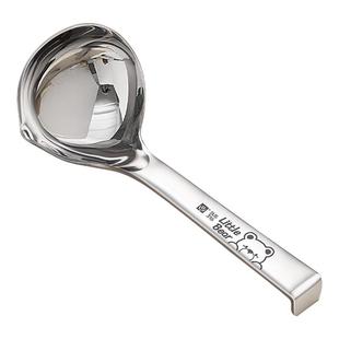 316不锈钢汤勺小号短柄粥勺大号盛汤勺食品级汤勺子家用高档精致