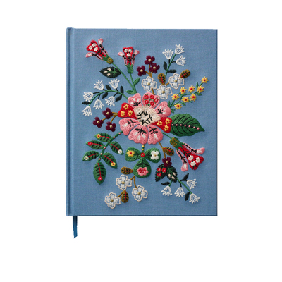 RiflePaperCo.刺绣笔记本插画