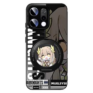 适用oppofindx9手机壳新款findx9pro明日方舟x9+卡通指环支架高级超薄散热x8ultra保护套二次元动漫创意防摔