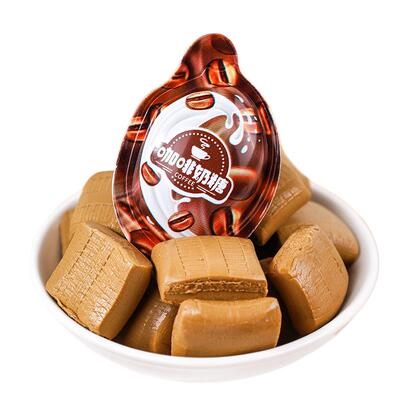 蛮大仁3D咖啡奶糖大罐600g