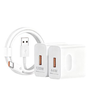 手机充电器快充【国家3C认证】120W超级适用荣耀华为OPPO安卓VIVO66W充电头mate60插头p50/p40数据线闪充通用