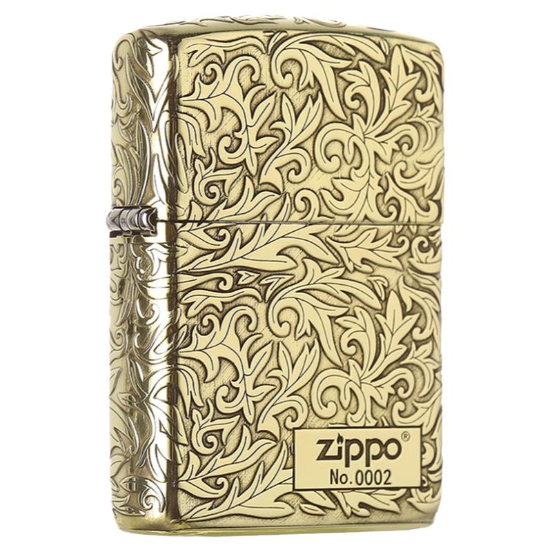 zippo打火机正版纯铜限量版ZIPPO/芝宝
