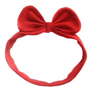 婴儿发带男女宝宝满月蝴蝶结发饰婴幼儿百日宴可爱蝴蝶结头饰纯棉