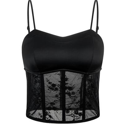 YINERLIFE美背内衣蕾丝吊带背心