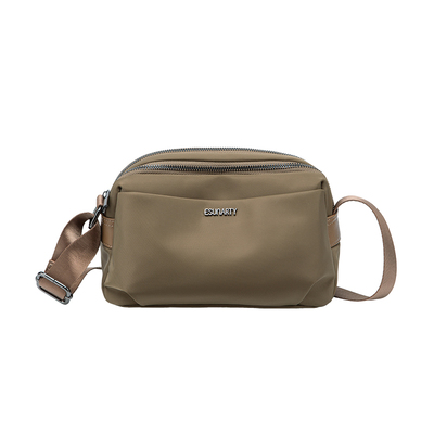 牛津布包包女款2026新款轻便多层斜挎包大容量女款中年妈妈小方包