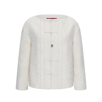 糖心旦TANGXINDAN白兰花呢唐装