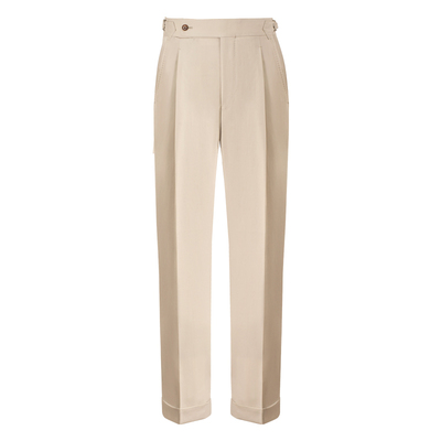 HUDDERSFIELD面料斜纹直筒西裤