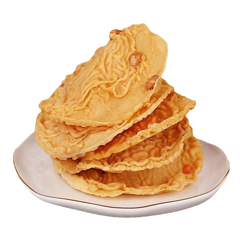 客家风味小吃铁勺饼特产热卖