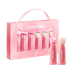 【达人推荐】Colorkey珂拉琪迷你唇露礼盒唇釉口红唇膏女显白送礼