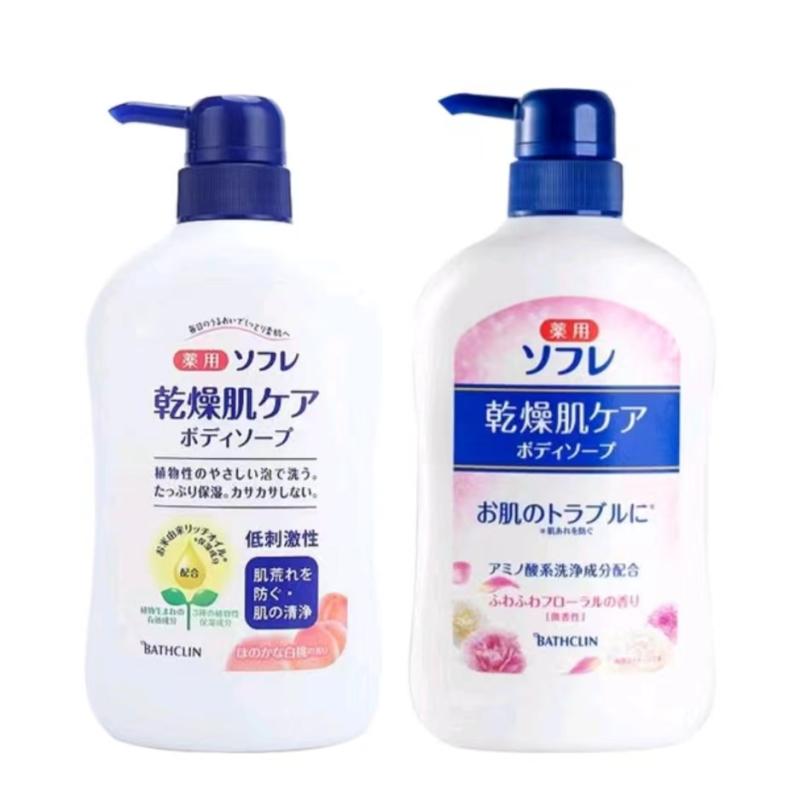 舒芙蕾美肌沐浴露套装白桃香