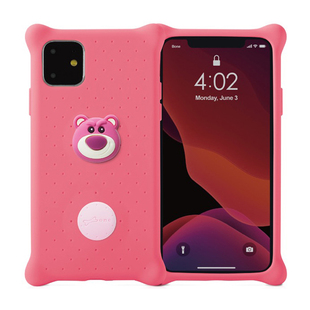 Bone适用苹果iphone11pro max泡泡逗扣手机壳ins风卡通可爱硅胶防摔女