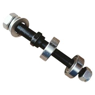 轮椅后轮大轴大轮子轮毂大轴杆轴承轴子轴心车轴后大轴轮椅车配件