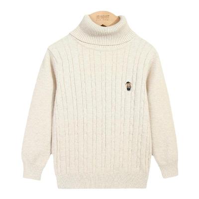 波姆熊儿童纯棉毛衣洋气针织