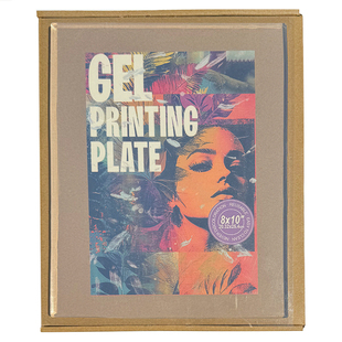 玩版画·新款明胶版画工具超软凝胶板不变色凝胶版画拓印GelPlate