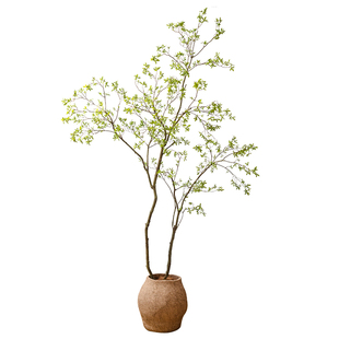 大型仿真绿植杜鹃假树仿生植物客厅室内高端轻奢落地盆景造景摆件