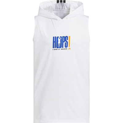 Adidas/阿迪达斯正品2025夏季款男女宽松比赛透气背心JZ7472