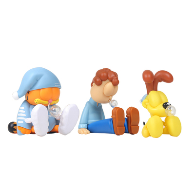 ZCWO加菲猫套装手办摆件正版公仔