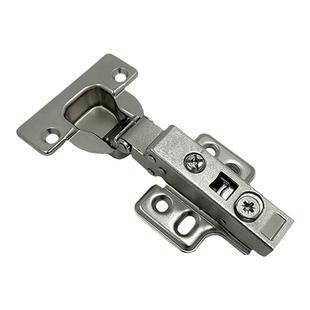 盖双侧板铰链35杯/40杯/免开孔合页海棠角阻尼合页全盖厚柜门铰链