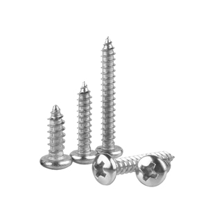 东明304不锈钢十字盘头尖尾自攻GB845螺丝钉M1M1.2M1.4M1.5M