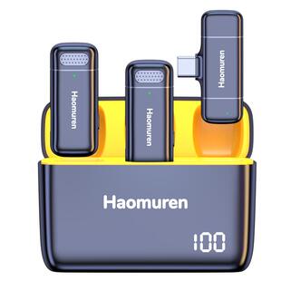 无线麦克风领夹式收音麦器直播主播录音设备夹领式手机拍视频口播