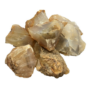 燧石取火打火石原始生火石头火镰子专用原石户外Bushcraft野外