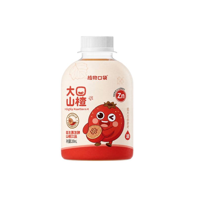 植物口袋益生菌发酵果蔬山楂汁
