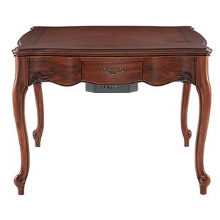 雀友乌金木实木欧式麻将桌全自动麻将机餐桌两用家用电动H850T