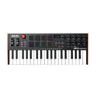 雅家Akai MPK mini plus 37键midi键盘电音打击垫编曲鼓机控制器
