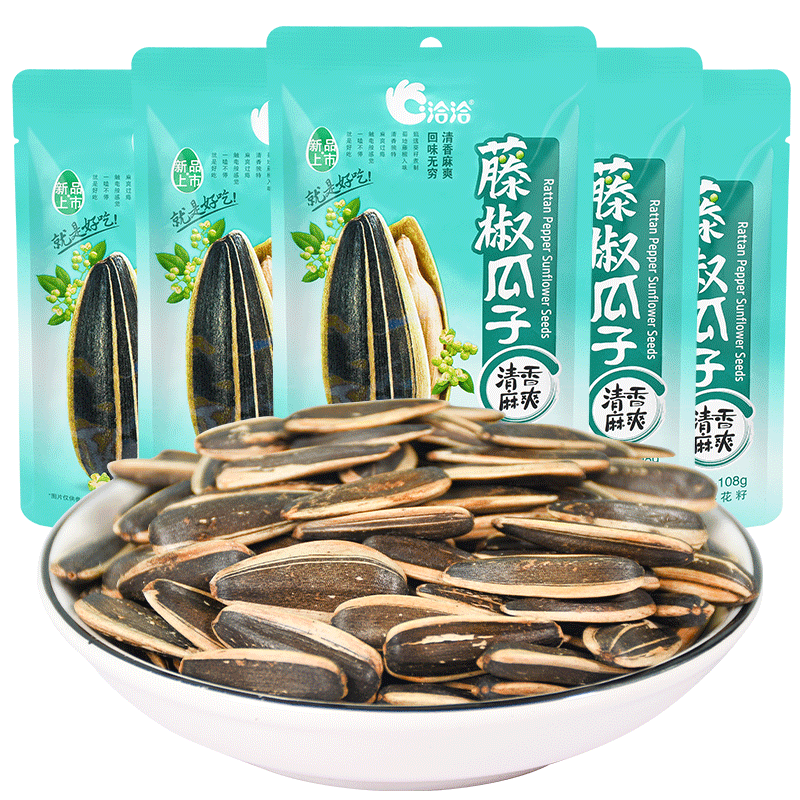洽洽藤椒瓜子葵花籽恰恰休闲零食