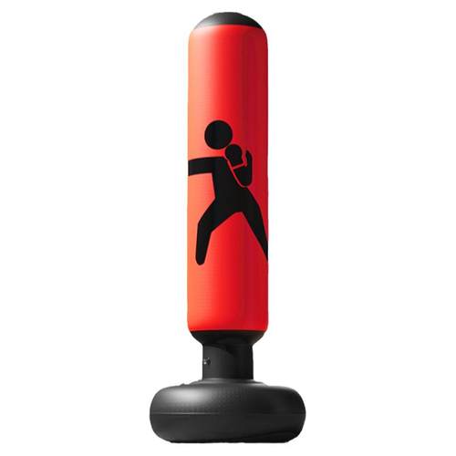 儿童充气拳击柱健身沙袋家用立式不倒翁解压沙包散打训练器材打拳