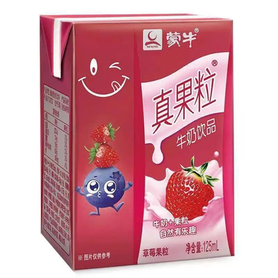 蒙牛小真果粒125mL*20盒整箱特价